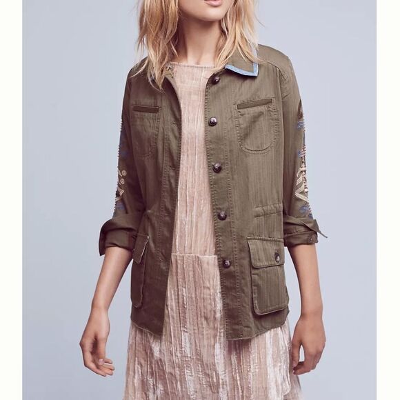 Anthropologie Jackets & Blazers - Anthropologie Hei Hei Adventurer Shirt Jacket Size XS